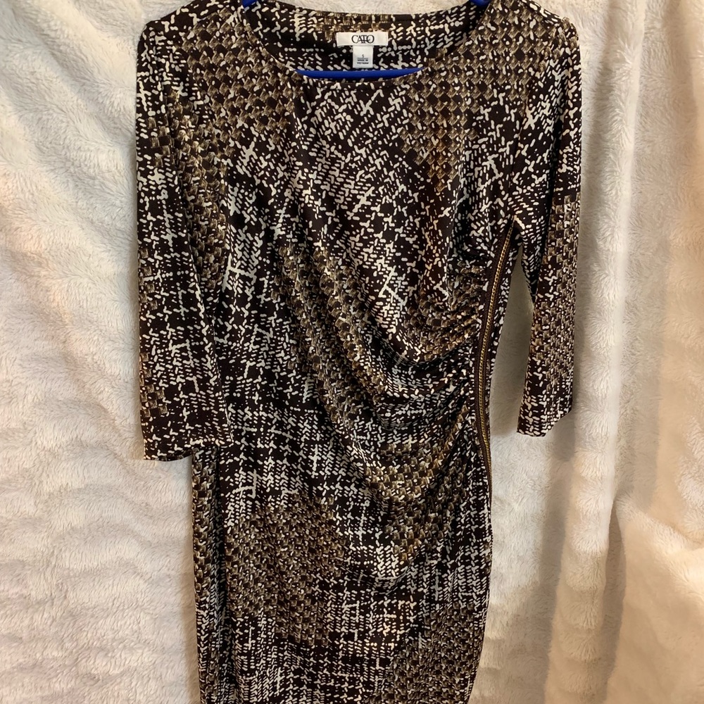 Cato Patterned Dress